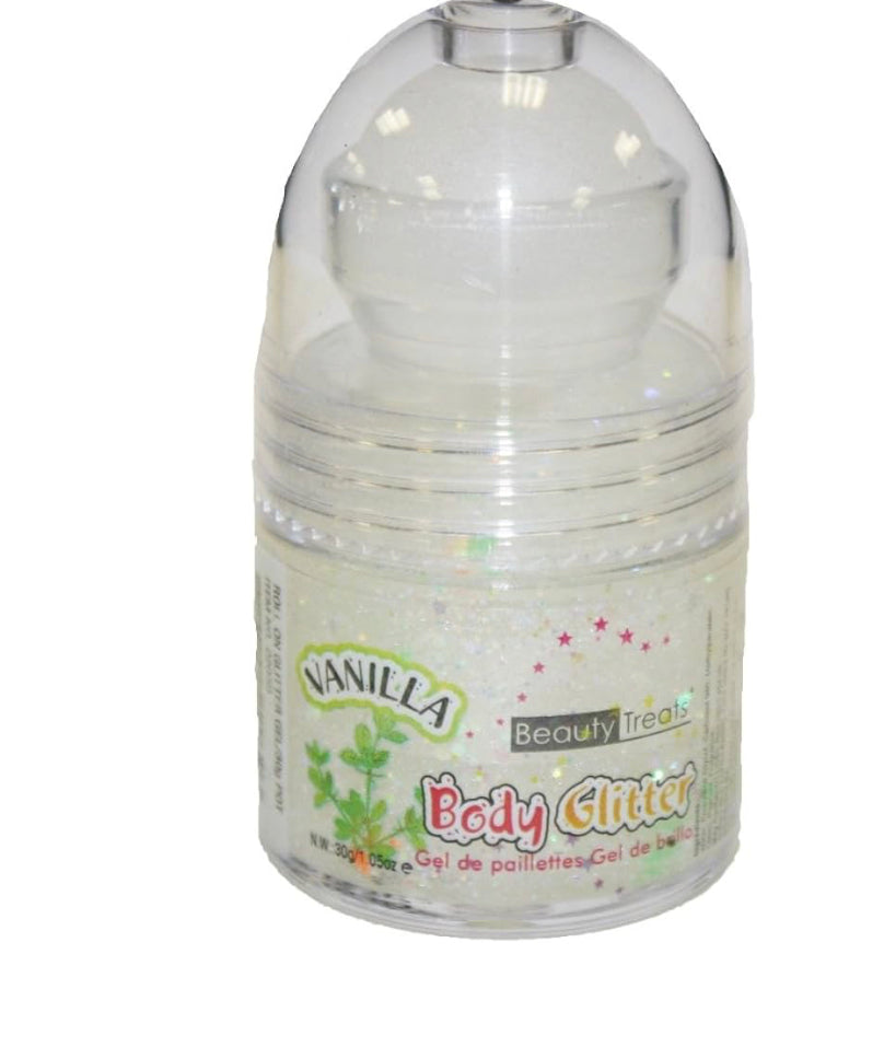 Roll on body glitter