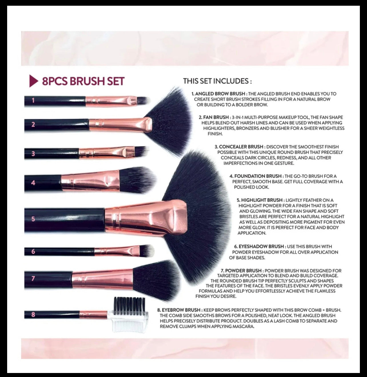 Magic Ultimate MakeUp Brush Set