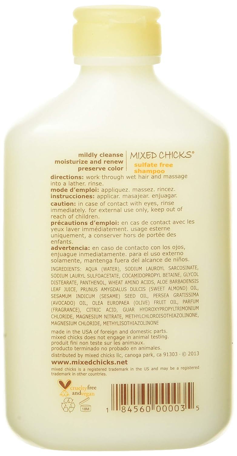 Mixed Chicks Sulfate-Free Shampoo for Colored & Chemically Treated Hair, 10 fl.oz.