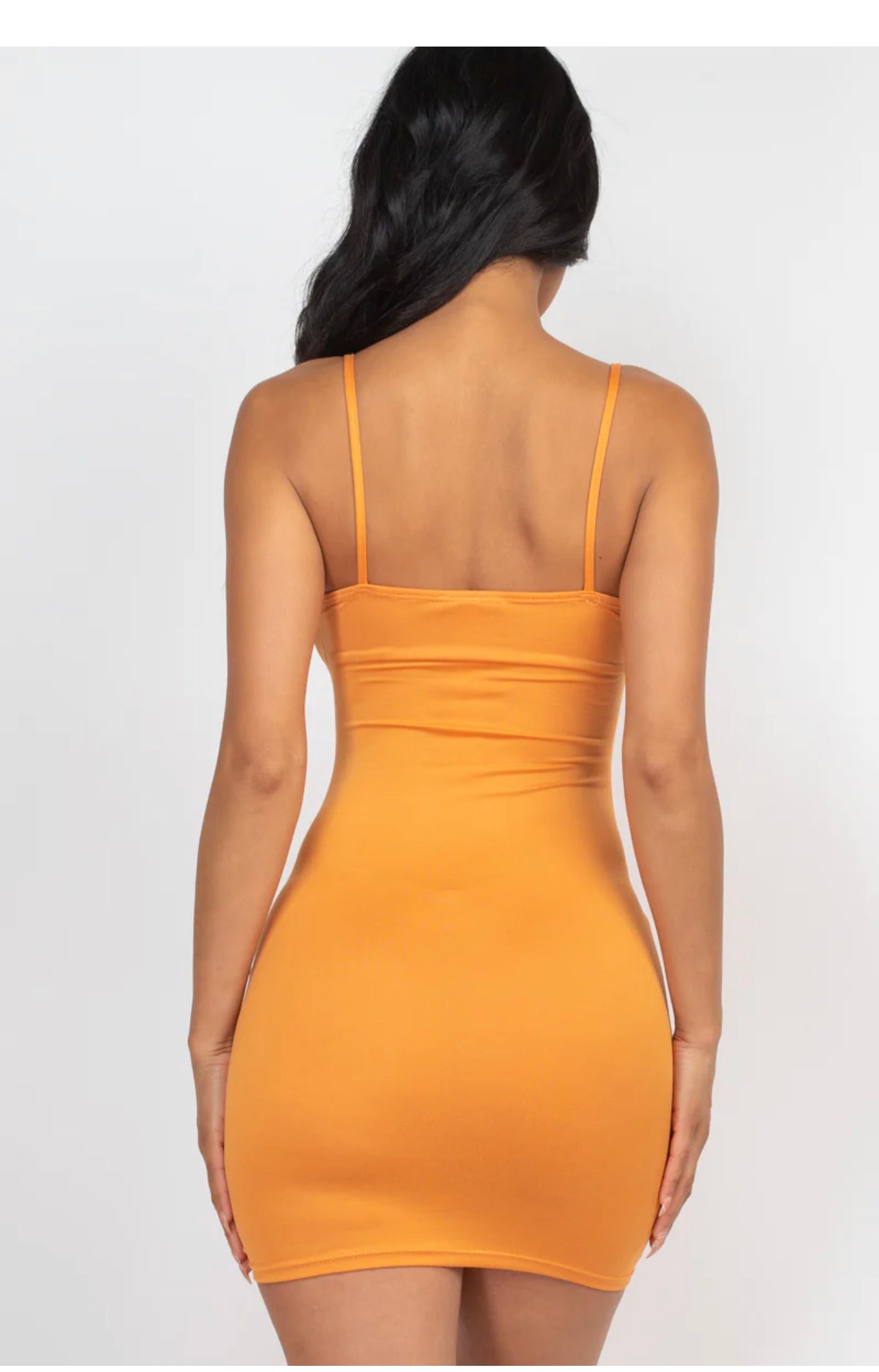 Ruched Drawstring Mini Dress