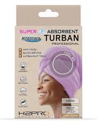 H2PRO Absorbent Turban Purple
