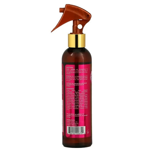 Mielle Organics Pomegranate & Honey Curl Refreshing Spray, Moisturizing Defining Mist 8-Fluid Ounces