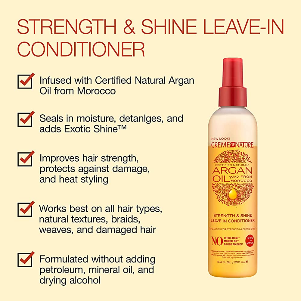 Creme of Nature Organ Oil Strength & Shine Leave In Conditioner