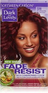 Dark and Lovely Fade Resist Rich Conditioning Color, Berry Burgundy [326] 1 ea (Pack of 3)