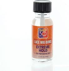 Salon Pro 30 Sec Lace Wig Bond Waterproof Liquid Wig Adhesive, 0.5 oz